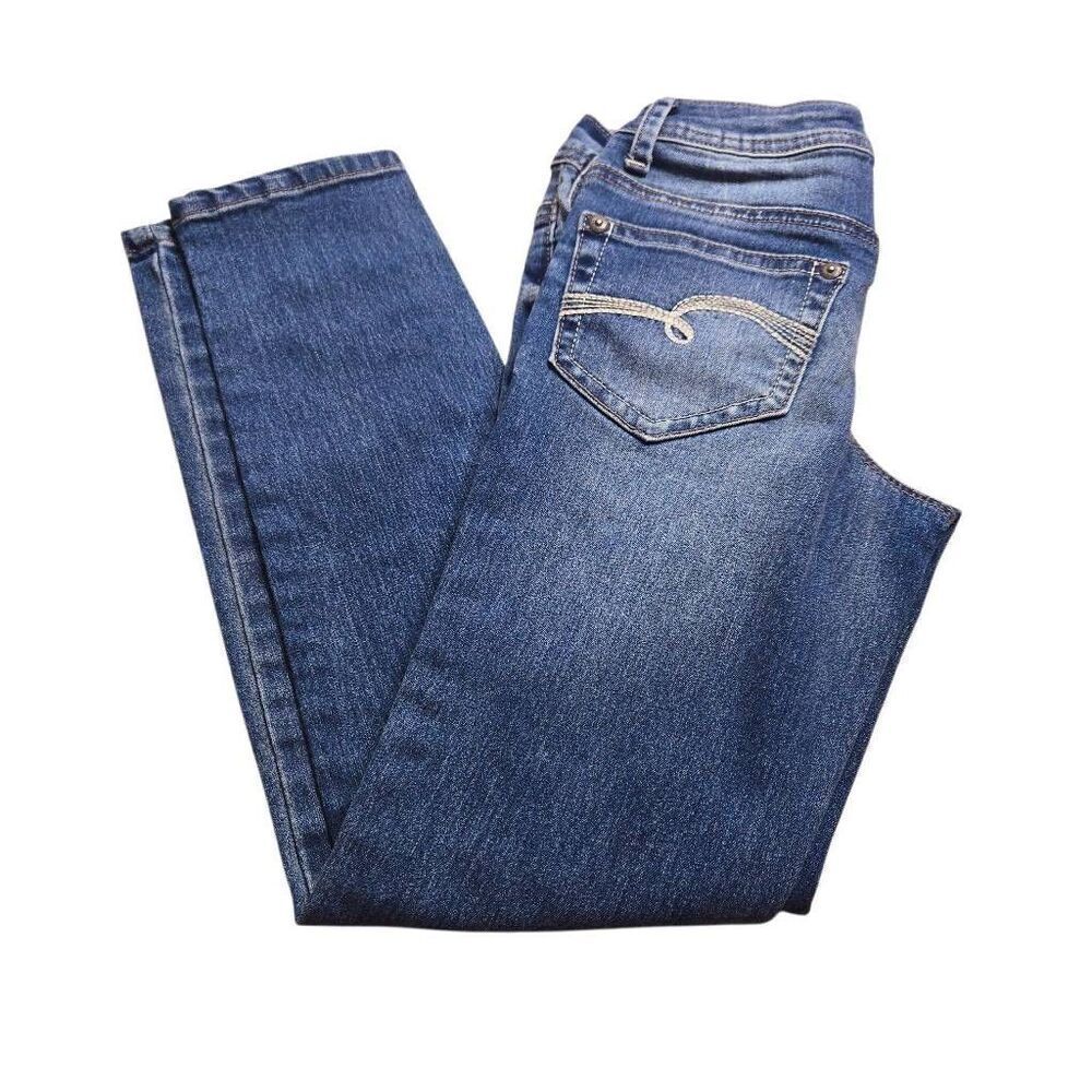 Justice super skinny low cut jeans 8R